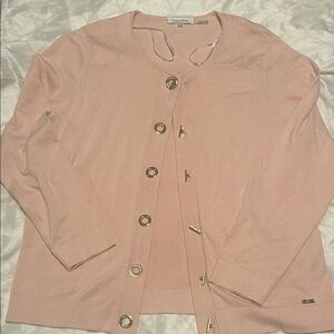 Calvin Klein Light Pink Cardigan